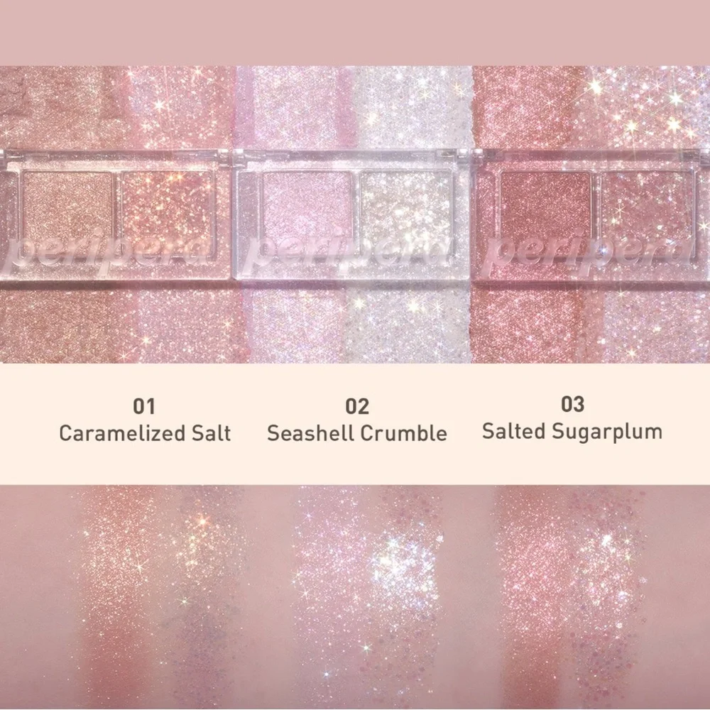 peripera Duo Pocket Glitter Shadow - Picture 2 of 3